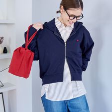 【POLO BCS（ポロ・ビーシーエス）別注】 裏毛ジップパーカー