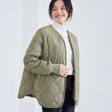 コーエン(coen)の【大人気再登場！撥水・洗える】撥水キルトブルゾン