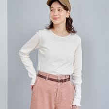 【定番 / 新色追加】メロークルーネックロンT