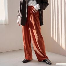 フェレットライクカットコールイージーワイドパンツ【インフルエンサー紹介アイテム】