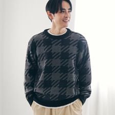 ショートフェザーニットプルオーバー