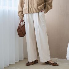 コーエン(coen)の【定番】イージービューティー裏起毛ワイドパンツ（WEB限定サイズあり）