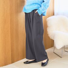 コーエン(coen)の【定番】イージービューティー裏起毛ワイドパンツ（WEB限定サイズあり）
