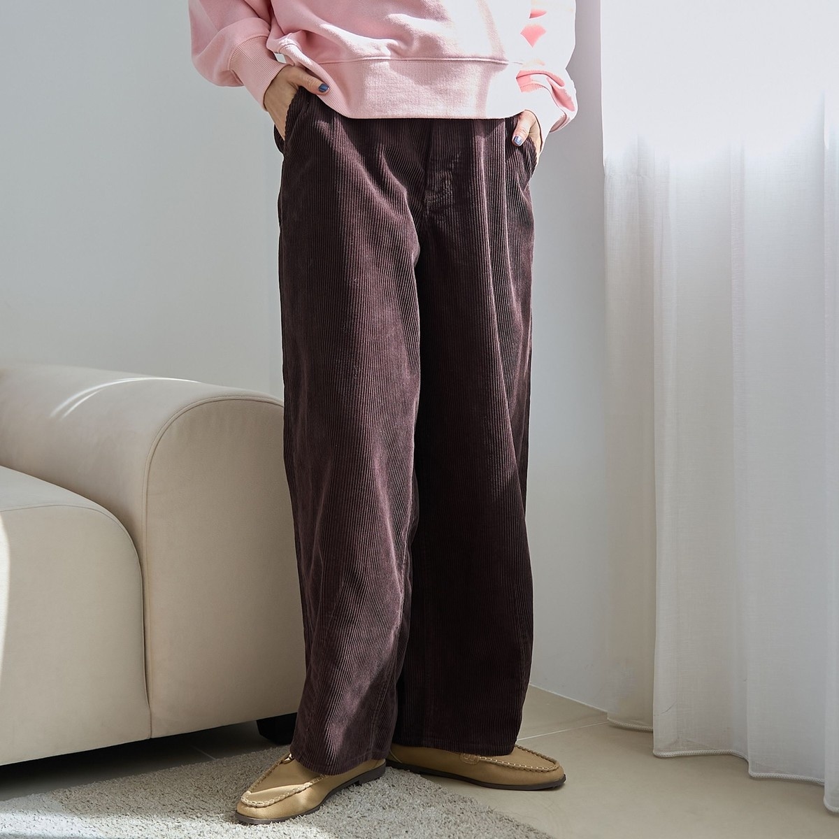 コーデュロイパンツ (茶色・ブラウン系) の一覧 | マルイウェブチャネル