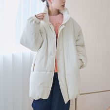 撥水モンスター中綿ジャケット（ミドル丈）