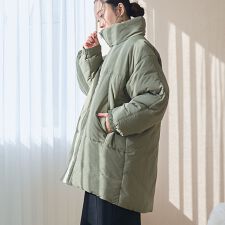 コーエン(coen)の撥水モンスター中綿ジャケット（ミドル丈）