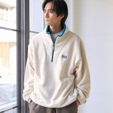 DISCUS（ディスカス）別注フリースハーフジップ【Youtube紹介アイテム】