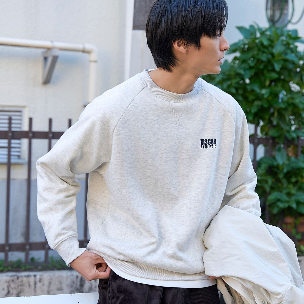 DISCUS（ディスカス）別注裏ボアスウェットプルオーバー【Youtube紹介