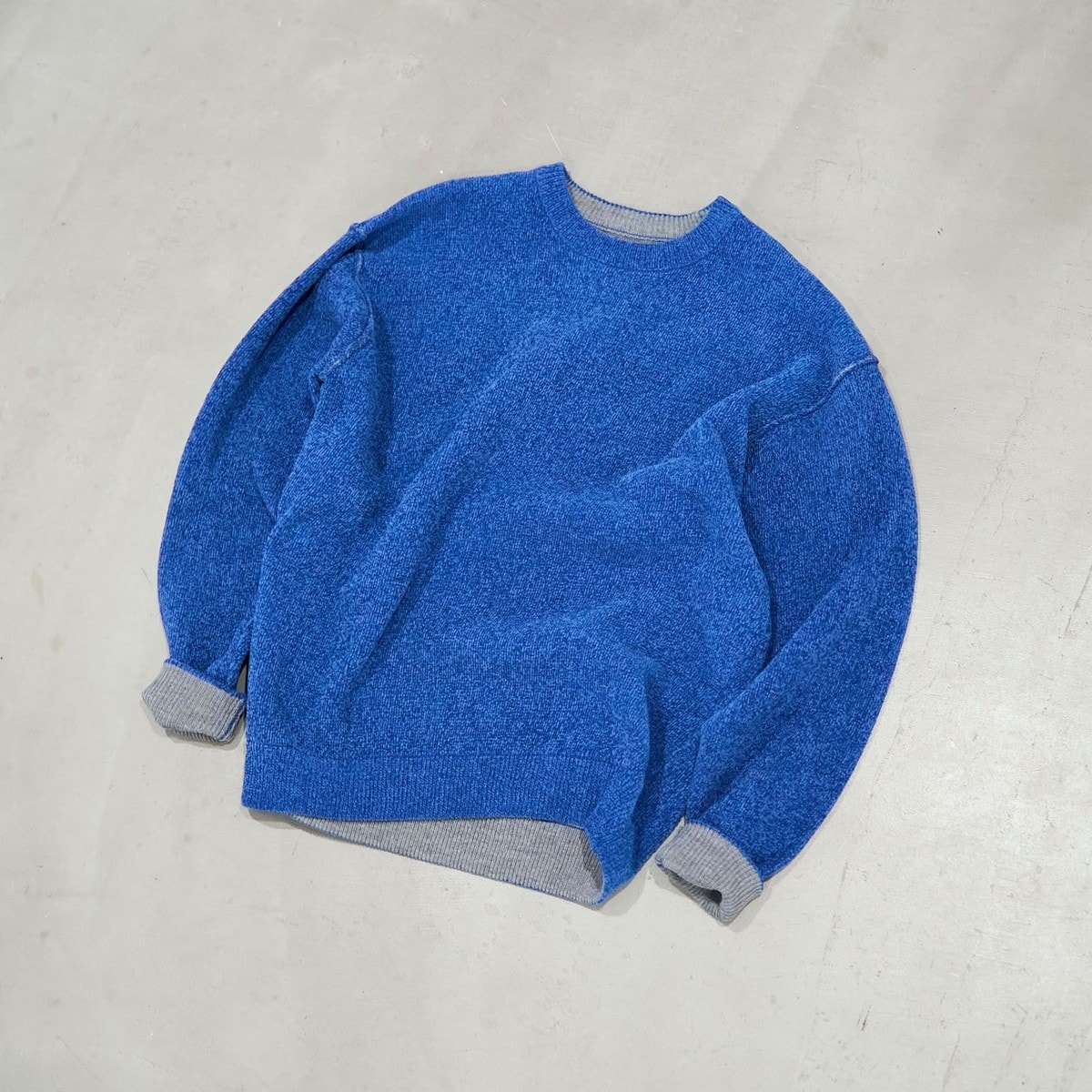 新品 ジョセフオム 盛夏 リネン混 バーズアイ ニット ジャケット 48(L