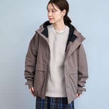 ヒートシェルターフードブルゾン【保温性、撥水性、帯電防止（裏生地）】