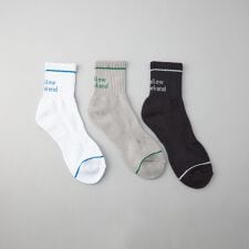 ラインロゴソックス【３足セット】