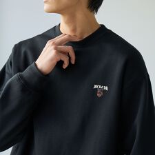 ドッグシシュウクルーネックスウェット【保温性】