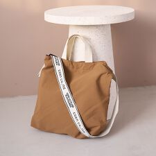 coen（コーエン）ロゴテープショルダーバッグ