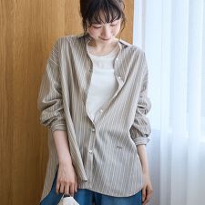 【新色登場】イージーケア2wayシャツ＿レギュラーカラー