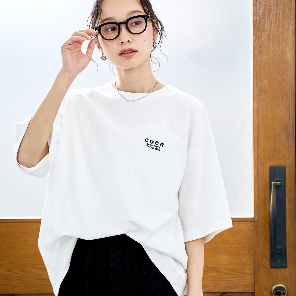 coen（コーエン）ロゴ刺繍 ユニT | コーエン(coen) | マルイウェブチャネル