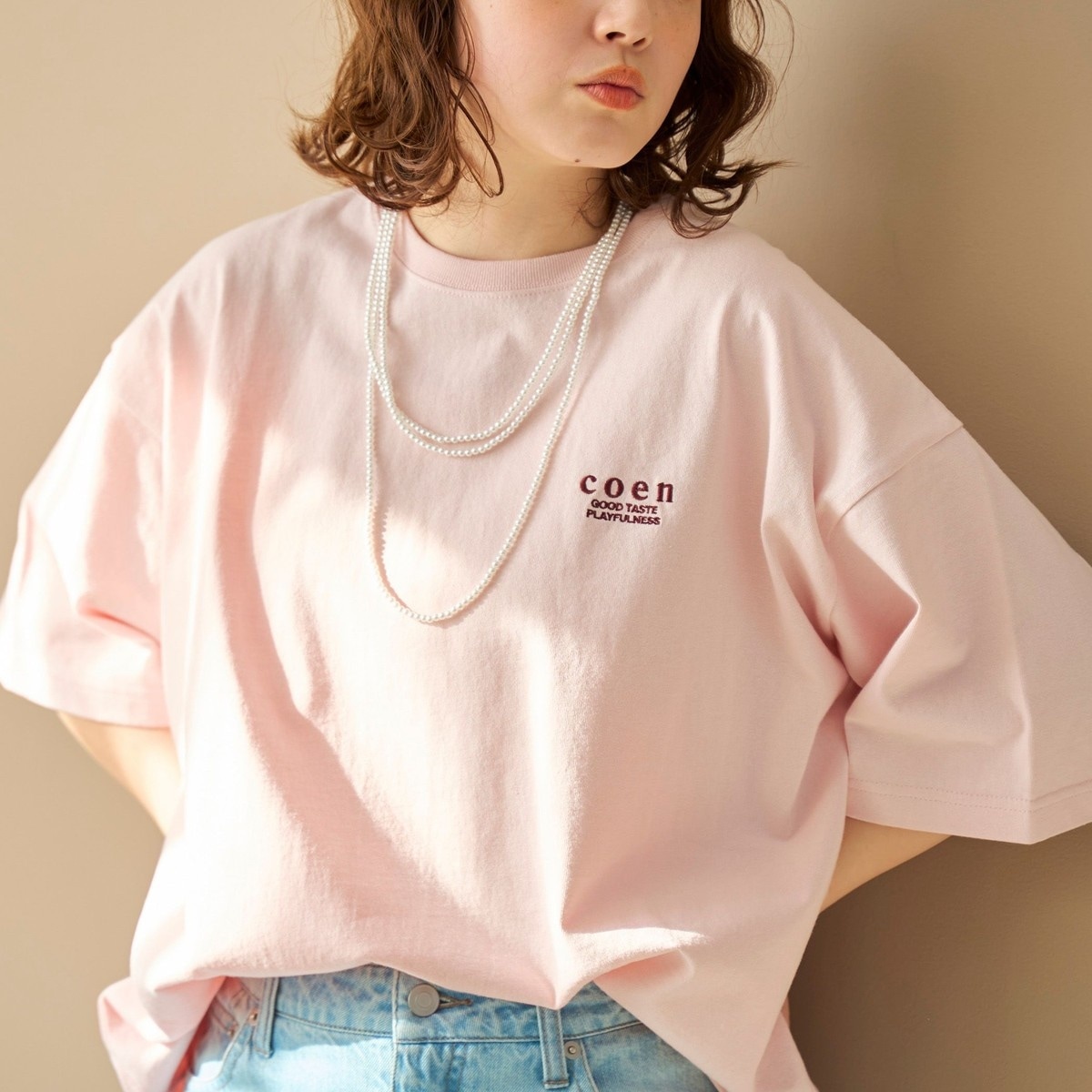 [�}���C]coen�i�R�[�G���j���S�h�J ���jT/�R�[�G���icoen�j LT.PINK
