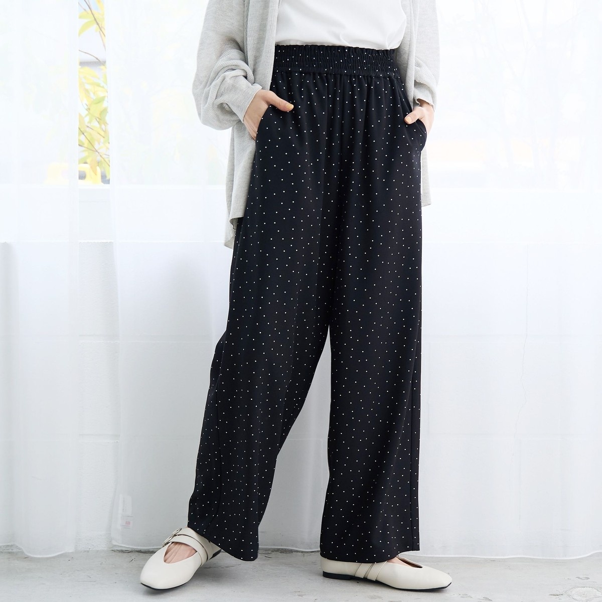 とろさらイージーワイドパンツ【インフルエンサー紹介アイテム】（WEB