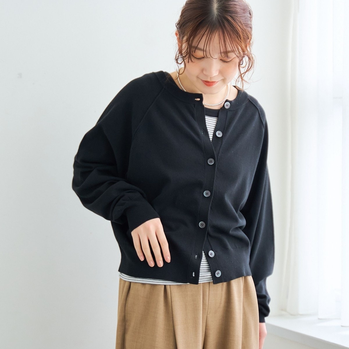 [�}���C]�yUV�J�b�g�z���O����2way �V�A�[�N���[�J�[�f�B�K��/�R�[�G���icoen�j BLACK