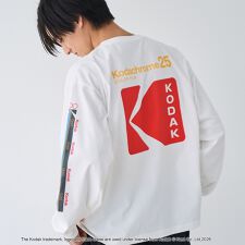 【Kodak/コダック】プリント ロングスリーブTシャツ