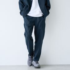 ハイブリットリネン リラックスパンツ【吸水速乾・防シワ・UVカット】