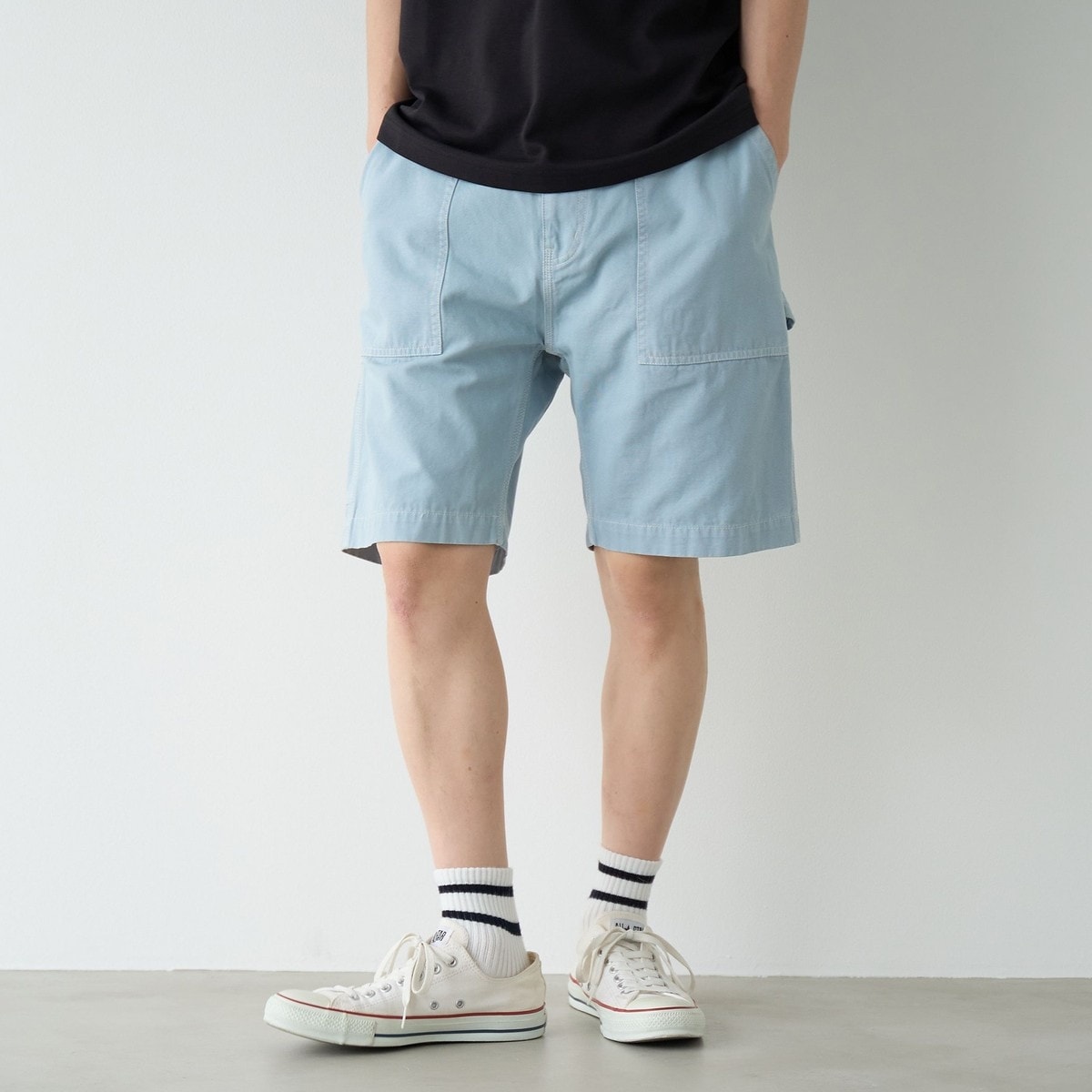 [�}���C]SMITH�fS�i�X�~�X�j�ʒ����B���e�[�W���C�N �V���[�g�p���c/�R�[�G���icoen�j LT.BLUE