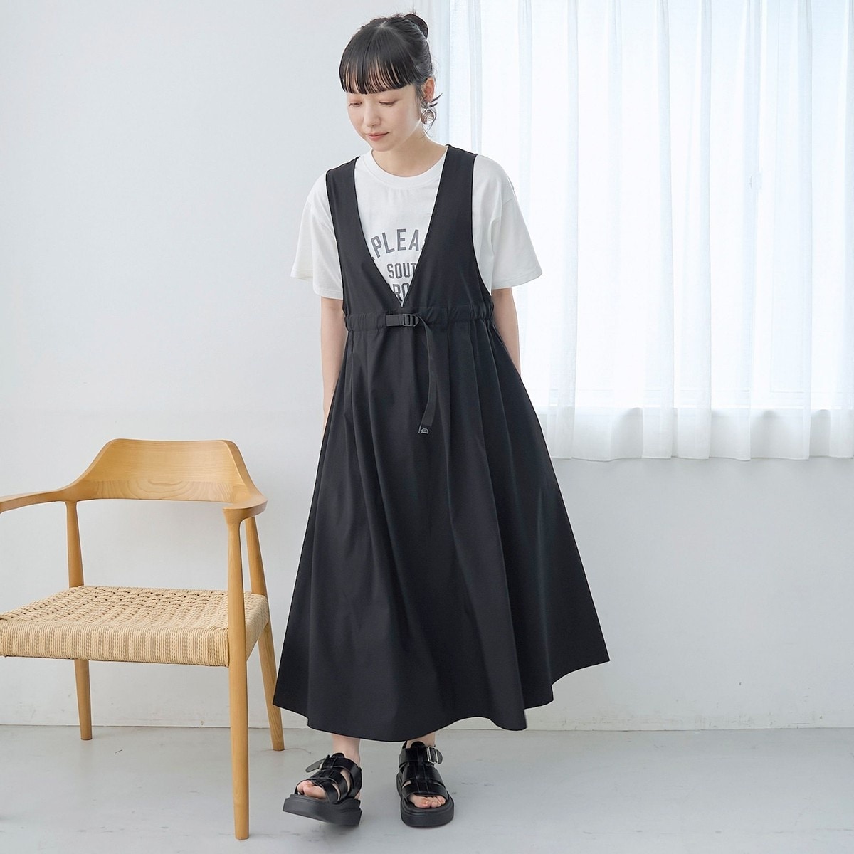 [�}���C]�y����/�ڐG�⊴/UV�J�b�g�zC.mt V�l�b�N�t���A�W�����X�J/�R�[�G���icoen�j BLACK