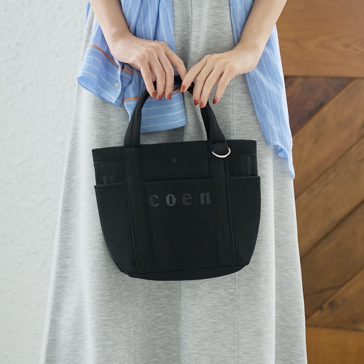 [�}���C]coen�i�R�[�G���j���S���b�V���V�A�[�g�[�g�iM�T�C�Y�j/�R�[�G���icoen�j BLACK