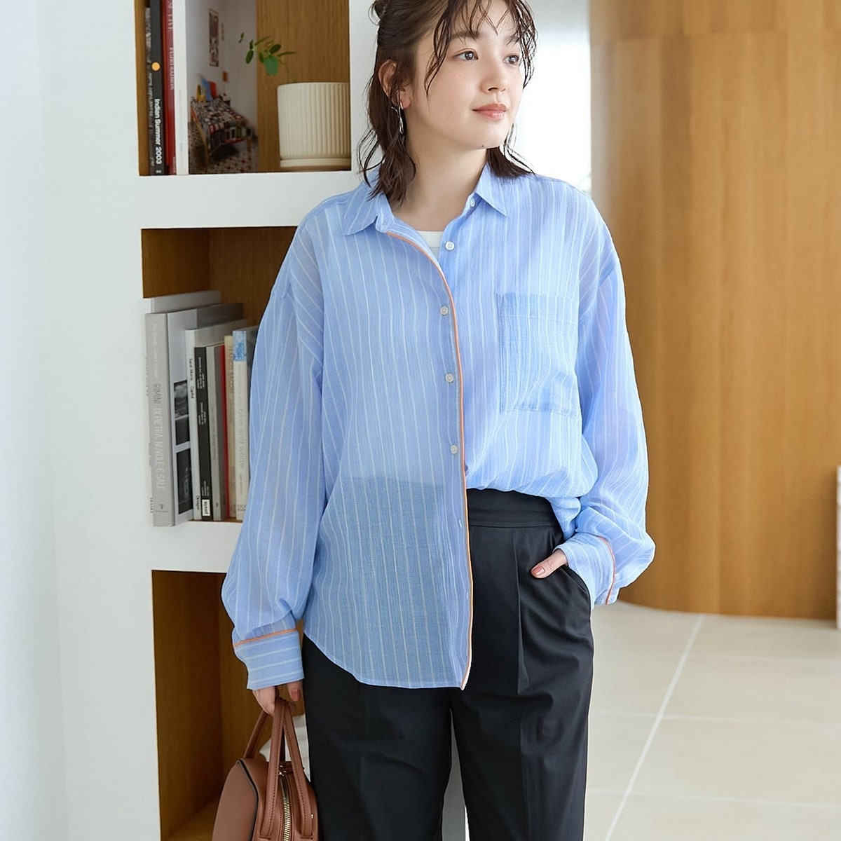 コーヘン ストライプシャツ PENNEYS（ぺニーズ）別注ストライプレギュラーカラーシャツ