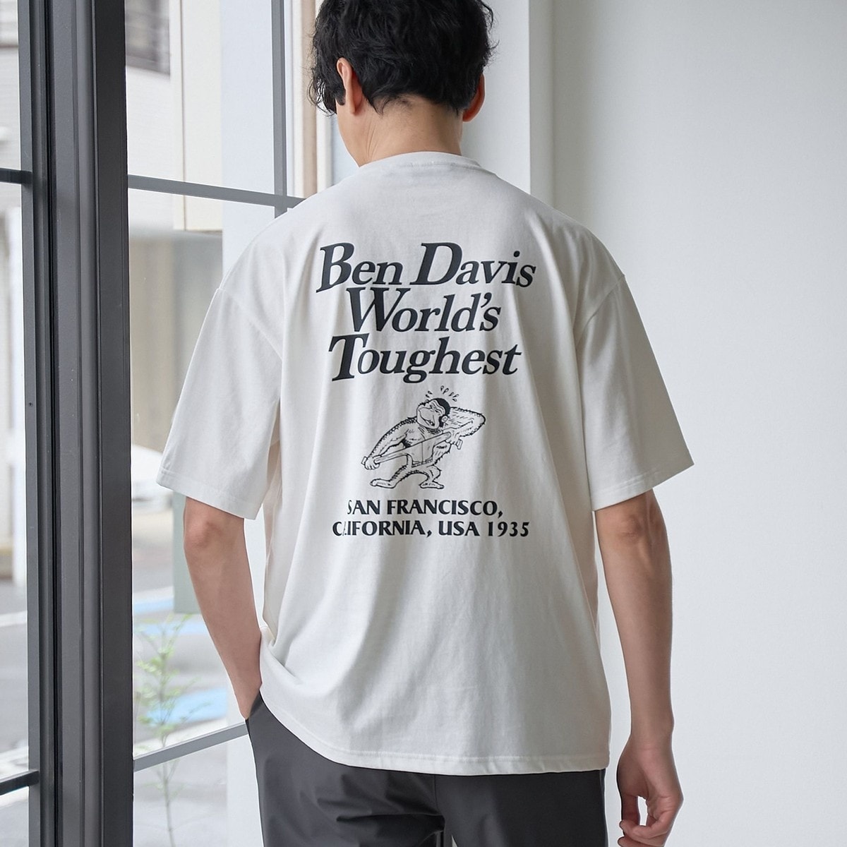 【新品未使用品】Chevron グラフィックTシャツ Lサイズ BEN DAVIS（ベンデイビス）グラフィックTシャツ | コーエン(coen