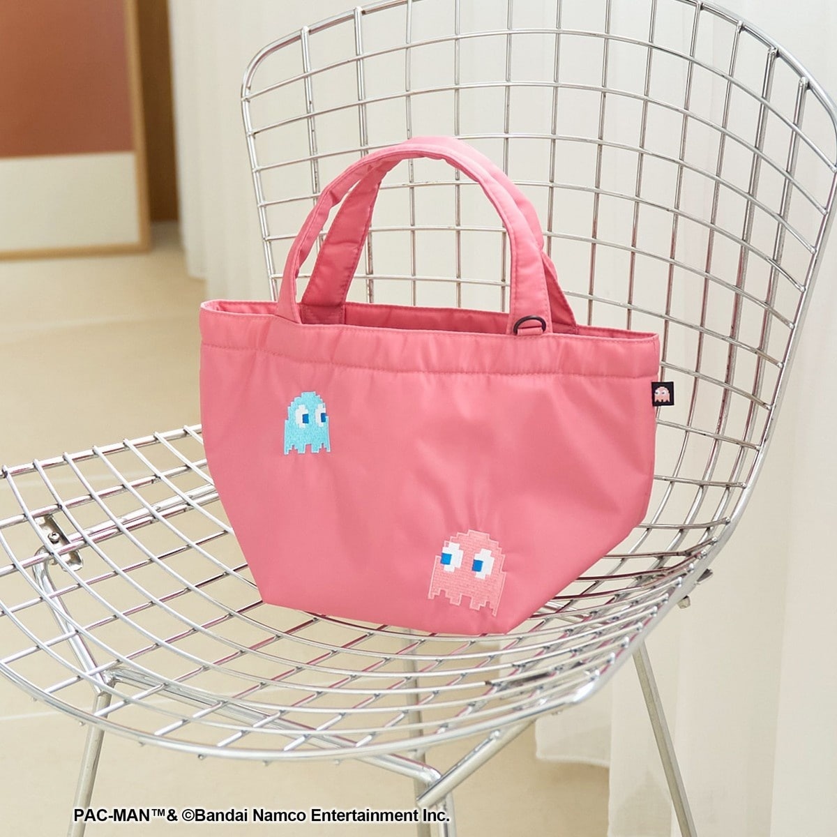 PAC-MAN(パックマン)別注】GHOSTデザイン ツイルトートバッグ