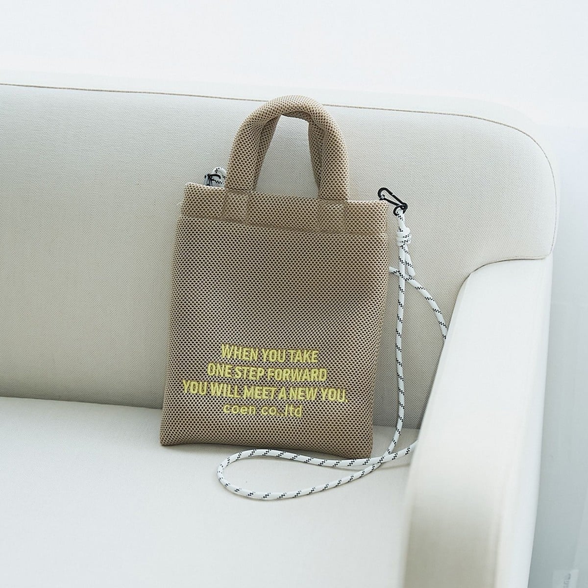 [�}���C]���S�h�J ���b�V���p�t2way�V�����_�[�o�b�O/�R�[�G���icoen�j BEIGE