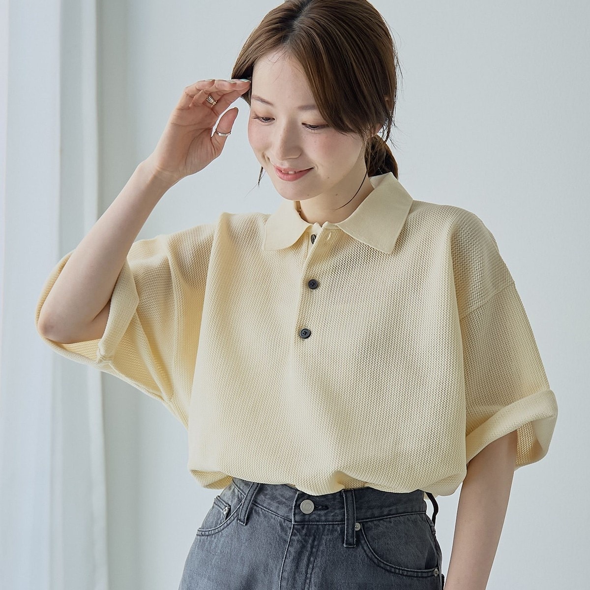 [�}���C]�T�}�[�j�b�g�|���V���c/�R�[�G���icoen�j OFF WHITE