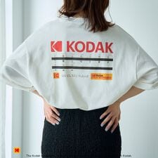 Kodak（コダック）ロゴプリントTシャツ