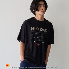 Kodak（コダック）ロゴプリントTシャツ
