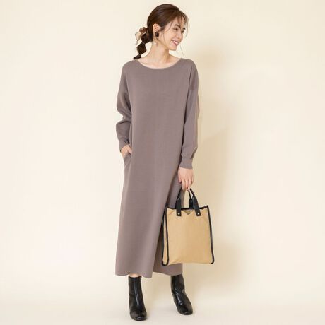 静電気防止機能付き ｗｅｂ限定 ミラノリブロングワンピース コーエン Coen ファッション通販 マルイウェブチャネル