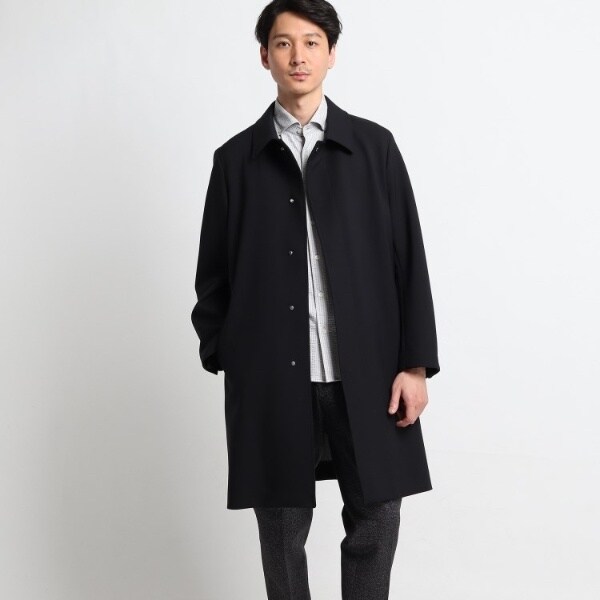 R-1 homme コート NEWYORKER｜【撥水】LIMONTA ナイロン ステンカラーコート