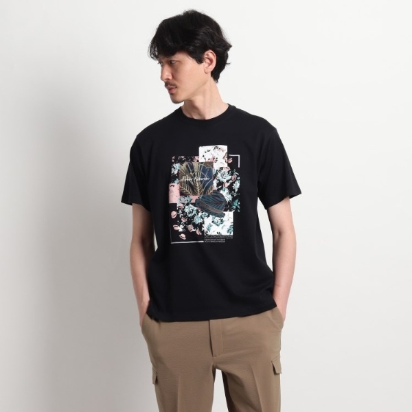 Sサイズ～】パッチワークミックスプリントTシャツ | タケオキクチ