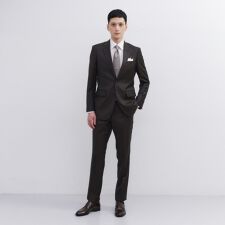 タケオキクチ(TAKEO KIKUCHI)のシャイニーシャークピンヘッド スーツ3ピース対応可