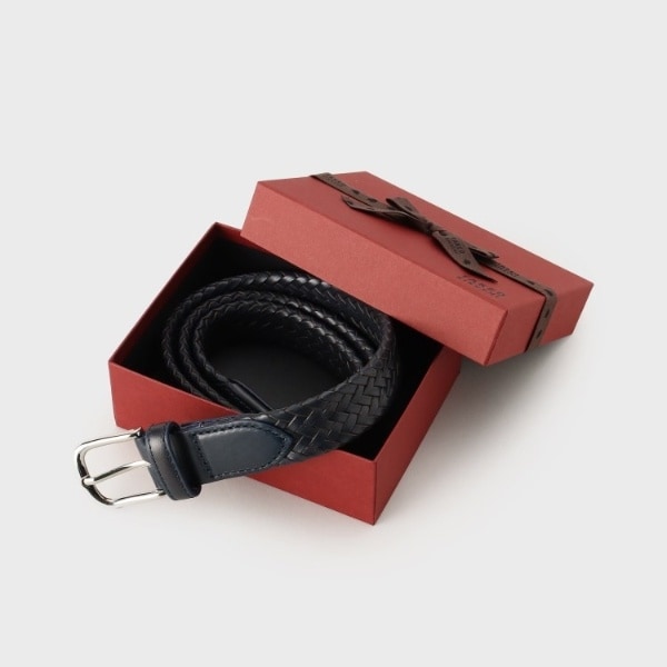 Made in JAPAN】フリコバックル ドレス レザーベルト（ベルト