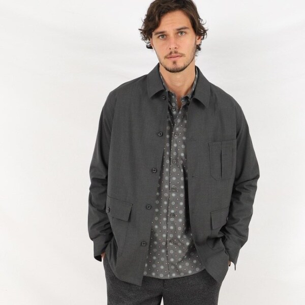 タケオキクチ(TAKEO KIKUCHI) メンズ　カバーオールシャツ