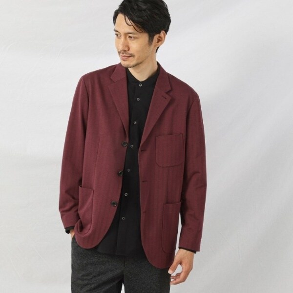 タケオキクチ　マルデオリ ウールブレンド ヘリンボーン ブルゾン 楽天市場】マルデオリ ウールブレンド ヘリンボーン ブルゾン