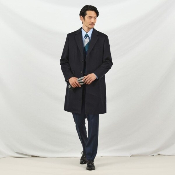 ウールカシミヤブレンド チェスターコート | タケオキクチ(TAKEO