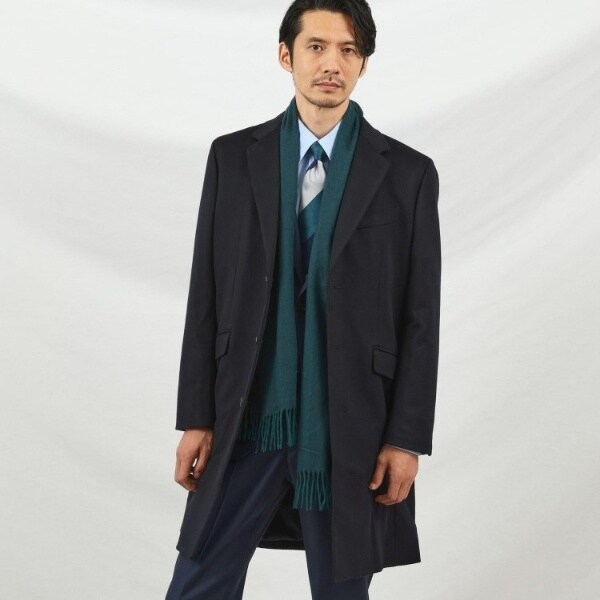 ウールカシミヤブレンド チェスターコート | タケオキクチ(TAKEO