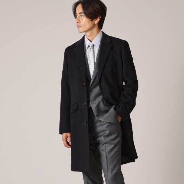ウールカシミヤブレンド チェスターコート | タケオキクチ(TAKEO