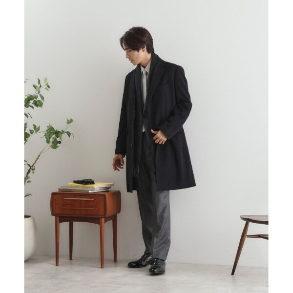 ウールカシミヤブレンド チェスターコート | タケオキクチ(TAKEO