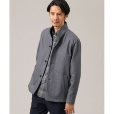 【DOWN FABRIC】ダウンファブリック スタンドカラーブルゾン