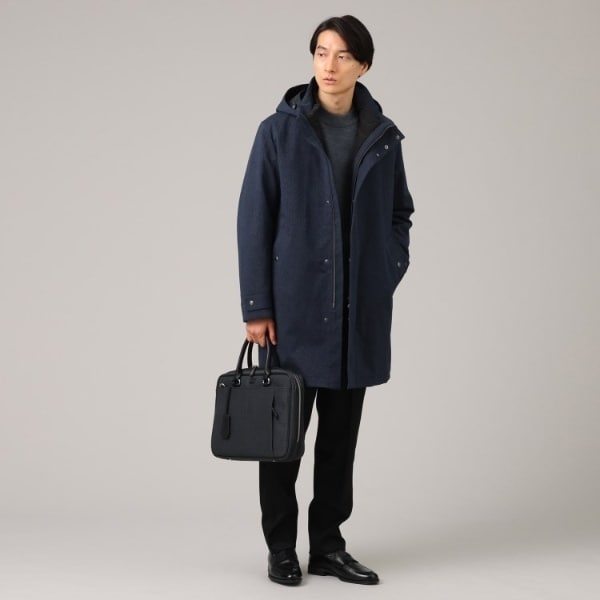 3WAY】ジャカードヘリンボン ダウンライナーブルゾン | タケオキクチ