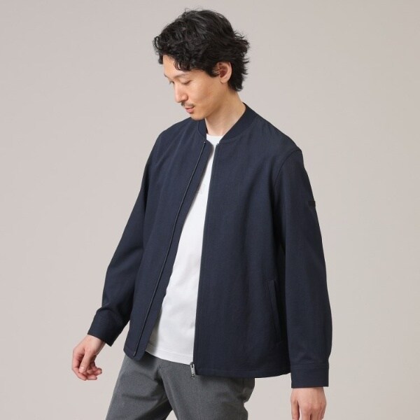 TAKEO KIKUCHI【軽羽織】カルゼ リブ ブルゾン 軽羽織】カルゼ リブ ブルゾン | タケオキクチ(TAKEO KIKUCHI