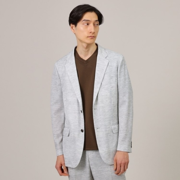 ウォッシャブル】ノルマンディーリネン カーディガンジャケット