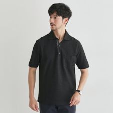 タケオキクチ(TAKEO KIKUCHI)の【抗菌防臭／9色5サイズ展開】ハニカムメランジ ポロシャツ